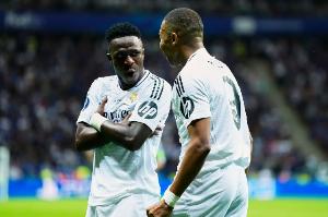 在对方禁区内触球超80次，本赛季五大联赛仅姆巴佩、维尼修斯做到