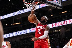 福将！火箭开局两连败后奥科吉提上首发变阵 随后火箭3连胜！