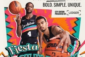 经典配色回归！马刺发布了新的城市版球衣和当年的经典球场地板